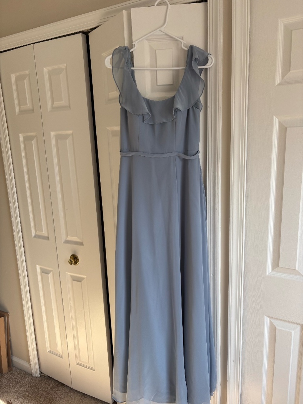Azazie Dusty Blue Bridesmaid Dress